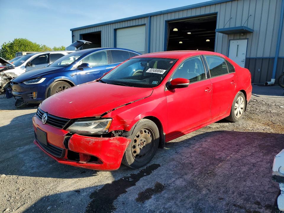 2014 Volkswagen Jetta მანქანა იყიდება აუქციონზე, vin: 3VWD07AJ3EM232515, აუქციონის ნომერი: 52488866