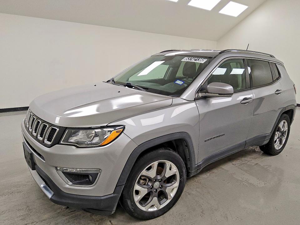 53742136 :رقم المزاد ، 3C4NJCCB7MT573374 vin ، 2021 Jeep Compass مزاد بيع