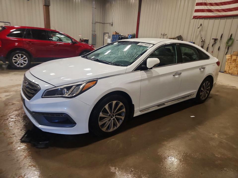 2015 Hyundai Sonata მანქანა იყიდება აუქციონზე, vin: 5NPE34AF3FH149683, აუქციონის ნომერი: 55514026