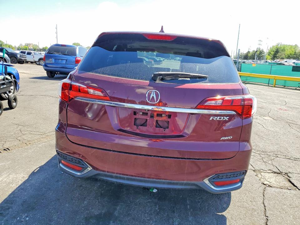 52211986 :رقم المزاد ، 5J8TB4H31HL028043 vin ، 2017 Acura Rdx مزاد بيع