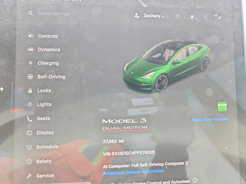 2023 Tesla Model 3 მანქანა იყიდება აუქციონზე, vin: 5YJ3E1EC4PF579528, აუქციონის ნომერი: 53584116