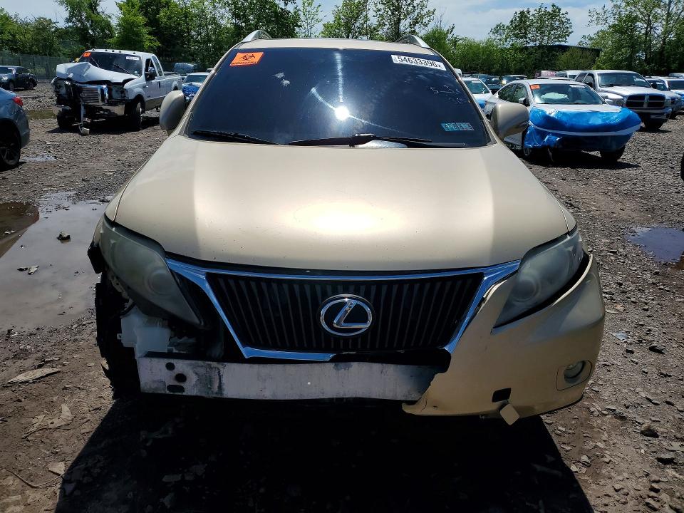 Aukcja sprzedaży 2010 Lexus Rx, vin: 2T2BK1BA0AC024476, numer aukcji: 54633396