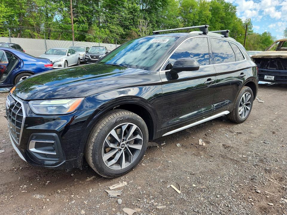 2021 Audi Q5 მანქანა იყიდება აუქციონზე, vin: WA1BAAFYXM2014890, აუქციონის ნომერი: 52031286