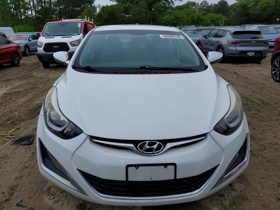 2016 Hyundai Elantra მანქანა იყიდება აუქციონზე, vin: 5NPDH4AE3GH666326, აუქციონის ნომერი: 52098746