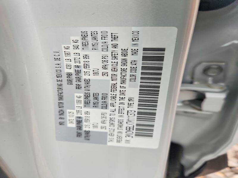 54726156 :رقم المزاد ، 3MVDMBBLXTM111373 vin ، 2026 Mazda Cx-30 مزاد بيع