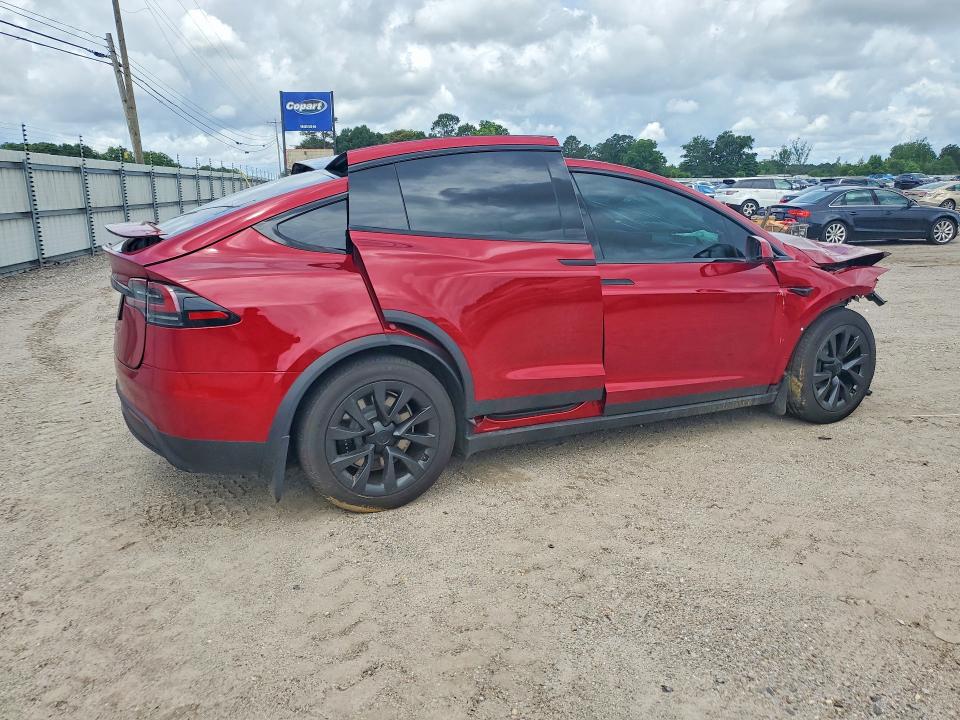 2025 Tesla Model X მანქანა იყიდება აუქციონზე, vin: 7SAXCAE57SF465558, აუქციონის ნომერი: 54955436