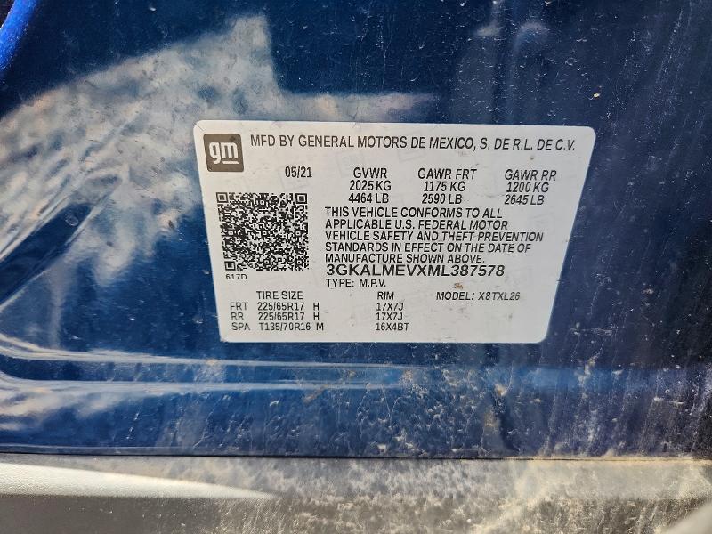 Продажа на аукционе авто 2021 Gmc Terrain, vin: 3GKALMEVXML387578, номер лота: 52678336