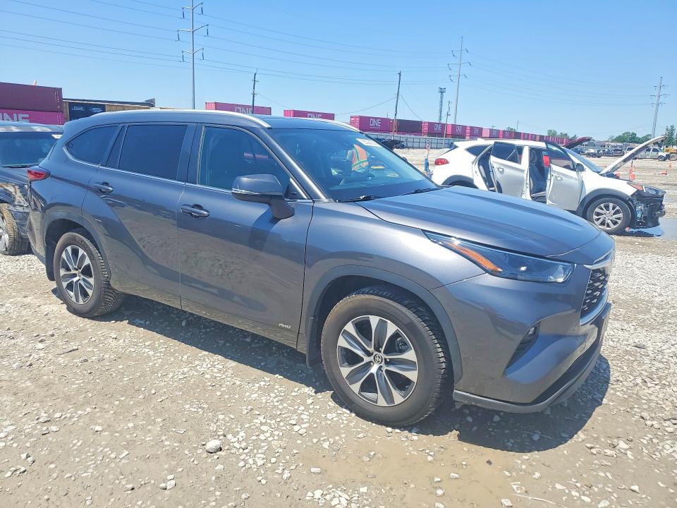2024 Toyota Highlander Hybrid მანქანა იყიდება აუქციონზე, vin: 5TDKBRCH6RS141416, აუქციონის ნომერი: 55304036