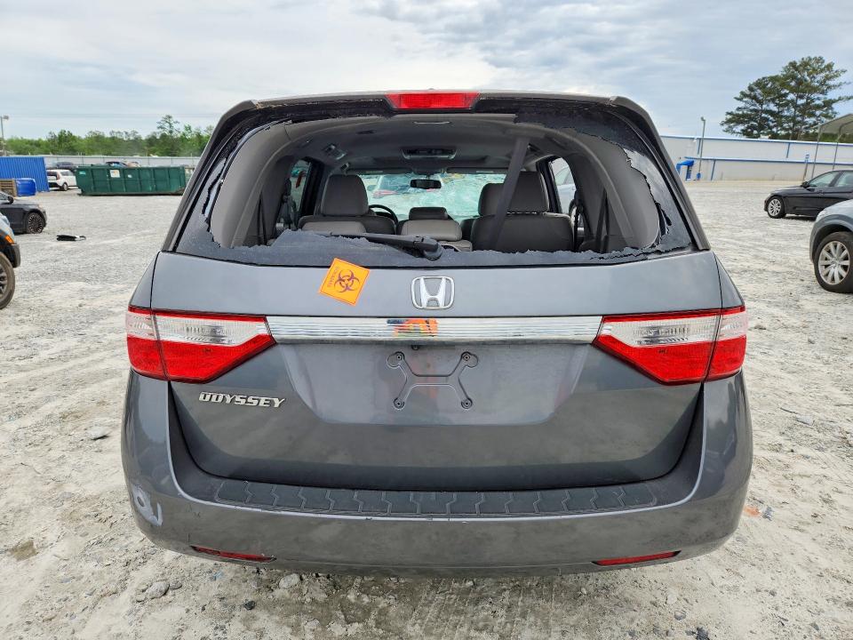 Auction sale of the 2013 Honda Odyssey, vin: 5FNRL5H63DB060592, lot number: 51867536