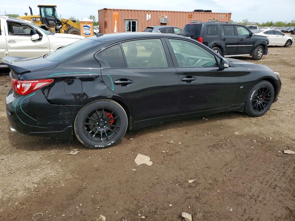 52553756 :رقم المزاد ، JN1BV7AR7EM690025 vin ، 2014 Infiniti Q50 مزاد بيع