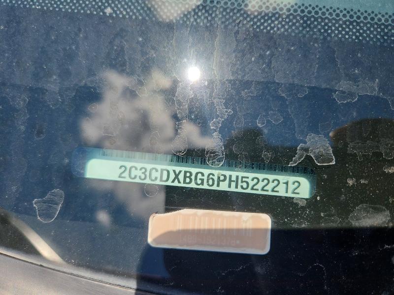 52946696 :رقم المزاد ، 2C3CDXBG6PH522212 vin ، 2023 Dodge Charger مزاد بيع