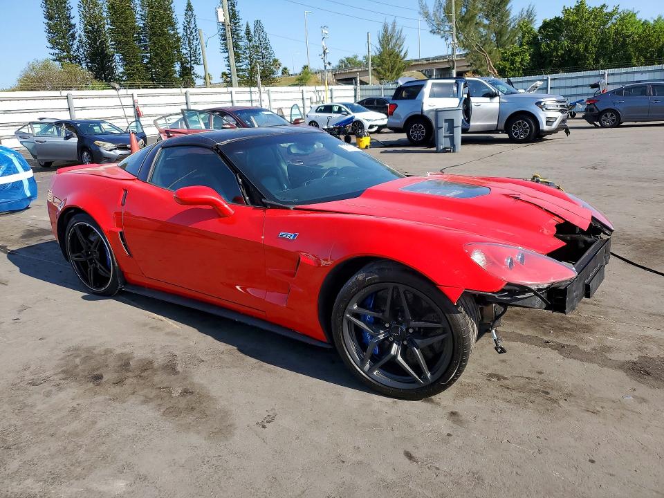 52218276 :رقم المزاد ، 1G1YN2DT6A5800352 vin ، 2010 Chevrolet Corvette مزاد بيع