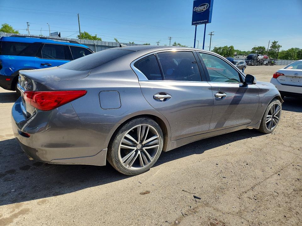 Продажа на аукционе авто 2015 Infiniti Q50, vin: JN1BV7AR5FM404206, номер лота: 54246796