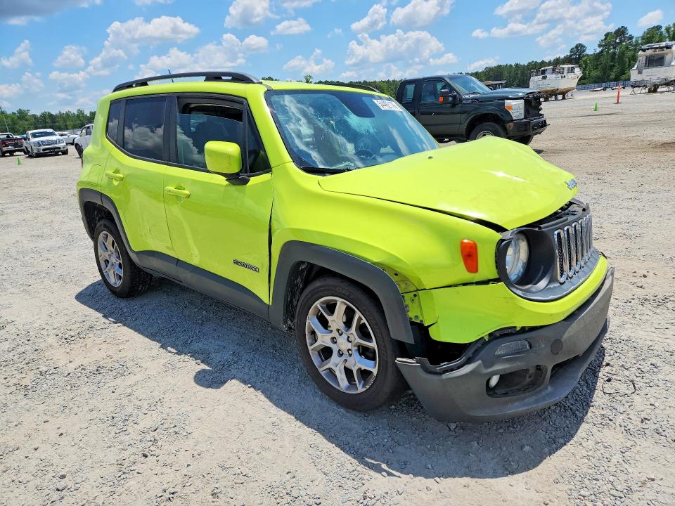 2017 Jeep Renegade მანქანა იყიდება აუქციონზე, vin: ZACCJBBB7HPG49935, აუქციონის ნომერი: 54492176