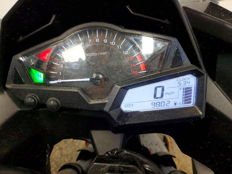 52393176 :رقم المزاد ، JKAEX8A18FDA22429 vin ، 2015 Kawasaki Ex300 مزاد بيع