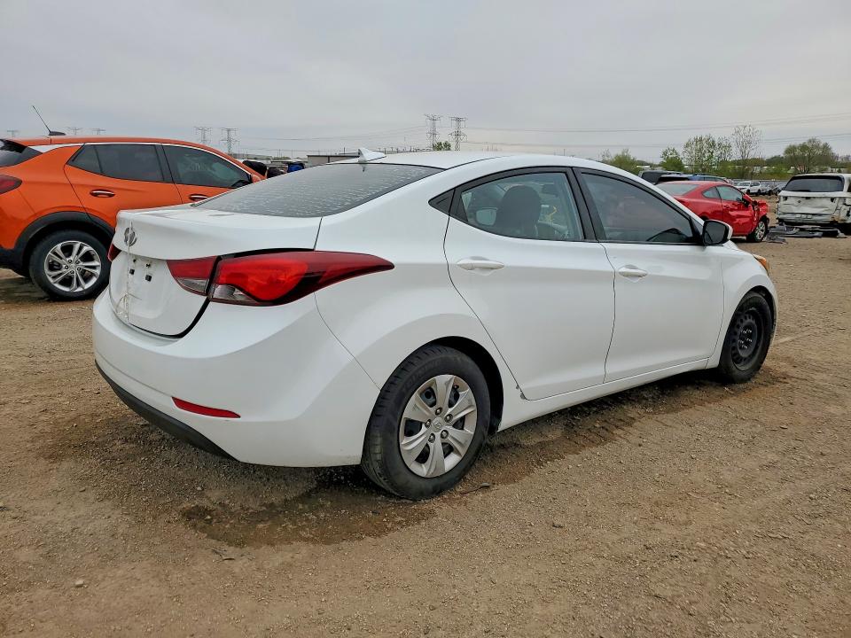 51699256 :رقم المزاد ، 5NPDH4AE6GH674131 vin ، 2016 Hyundai Elantra مزاد بيع
