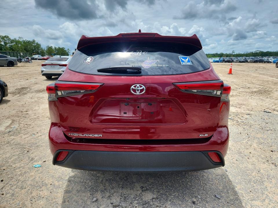 Aukcja sprzedaży 2021 Toyota Highlander, vin: 5TDHZRAHXMS039439, numer aukcji: 55052816