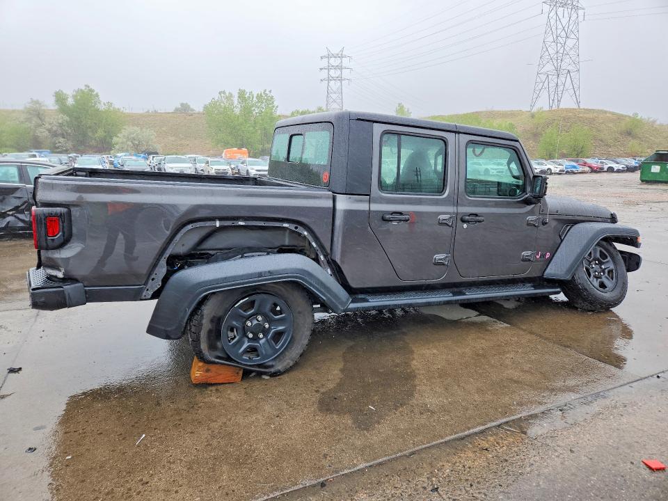 54109516 :رقم المزاد ، 1C6JJTAG6PL542167 vin ، 2023 Jeep Gladiator مزاد بيع