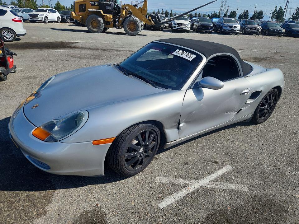 2000 Porsche Boxster მანქანა იყიდება აუქციონზე, vin: WP0CA2981YU627616, აუქციონის ნომერი: 55007496