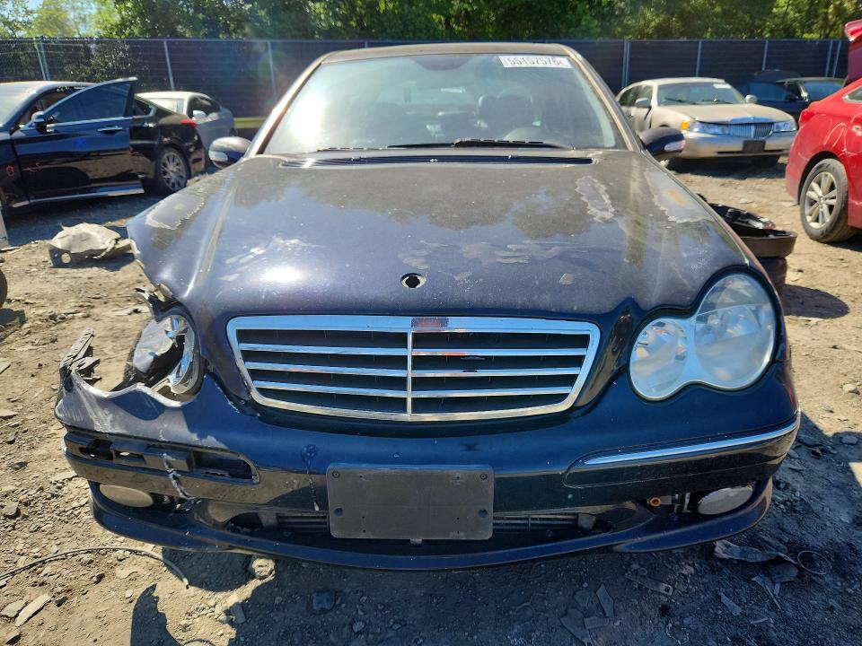 2005 Mercedes-benz C მანქანა იყიდება აუქციონზე, vin: WDBRF40J65F615595, აუქციონის ნომერი: 55157576