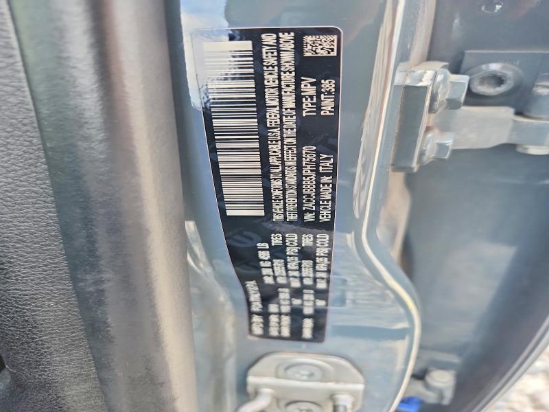 53808566 :رقم المزاد ، ZACCJBBB5JPH75670 vin ، 2018 Jeep Renegade مزاد بيع