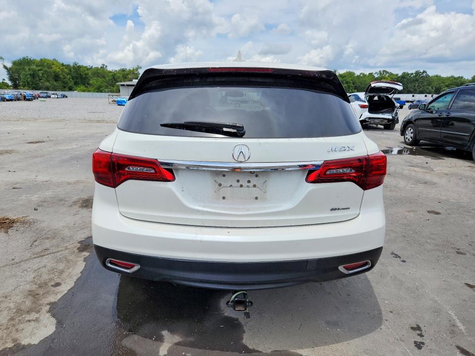 53996716 :رقم المزاد ، 5FRYD4H43FB014506 vin ، 2015 Acura Mdx مزاد بيع