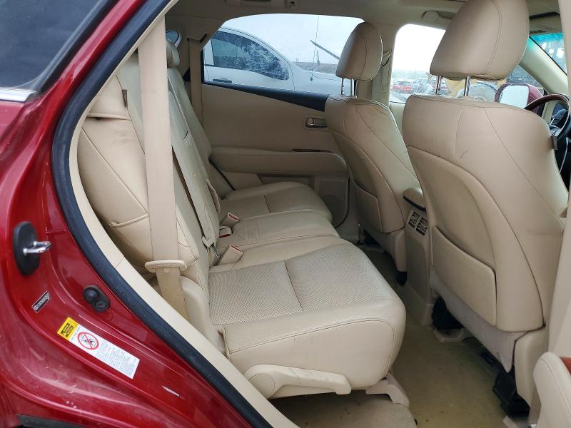 52080996 :رقم المزاد ، JTJBC1BA2A2025027 vin ، 2010 Lexus Rx 450h مزاد بيع