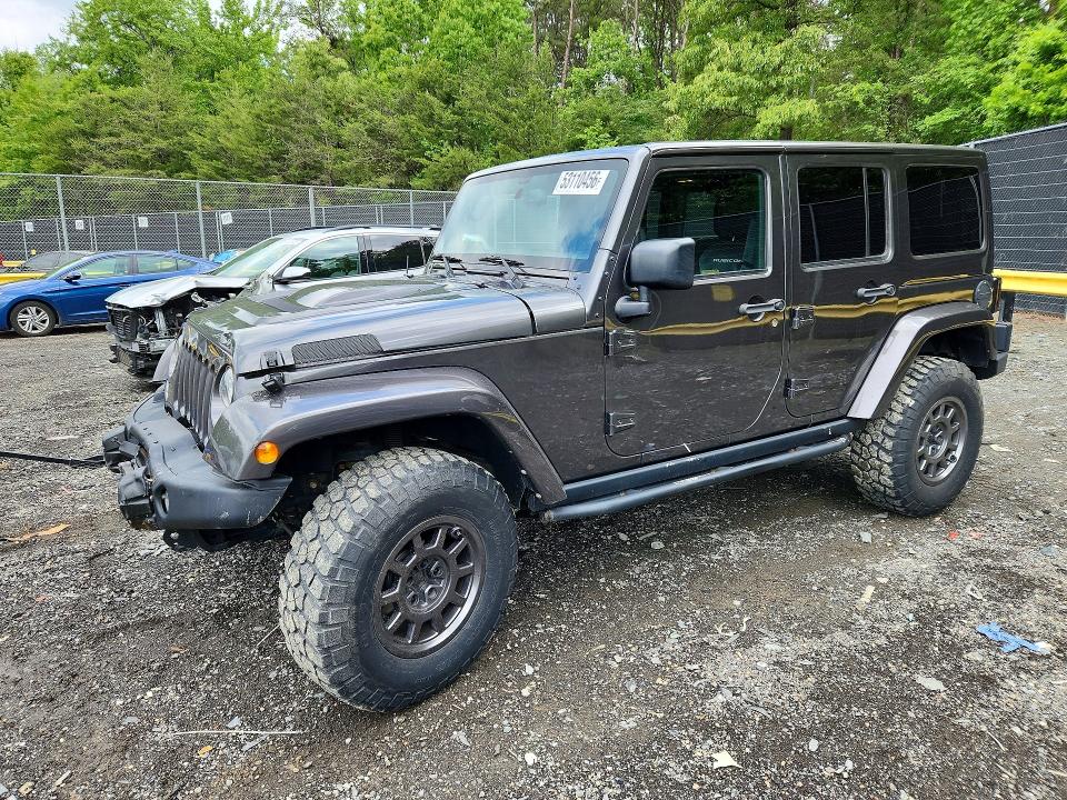 Продаж на аукціоні авто 2017 Jeep Wrangler Unlimited, vin: 1C4BJWFGXHL663745, номер лоту: 53110456