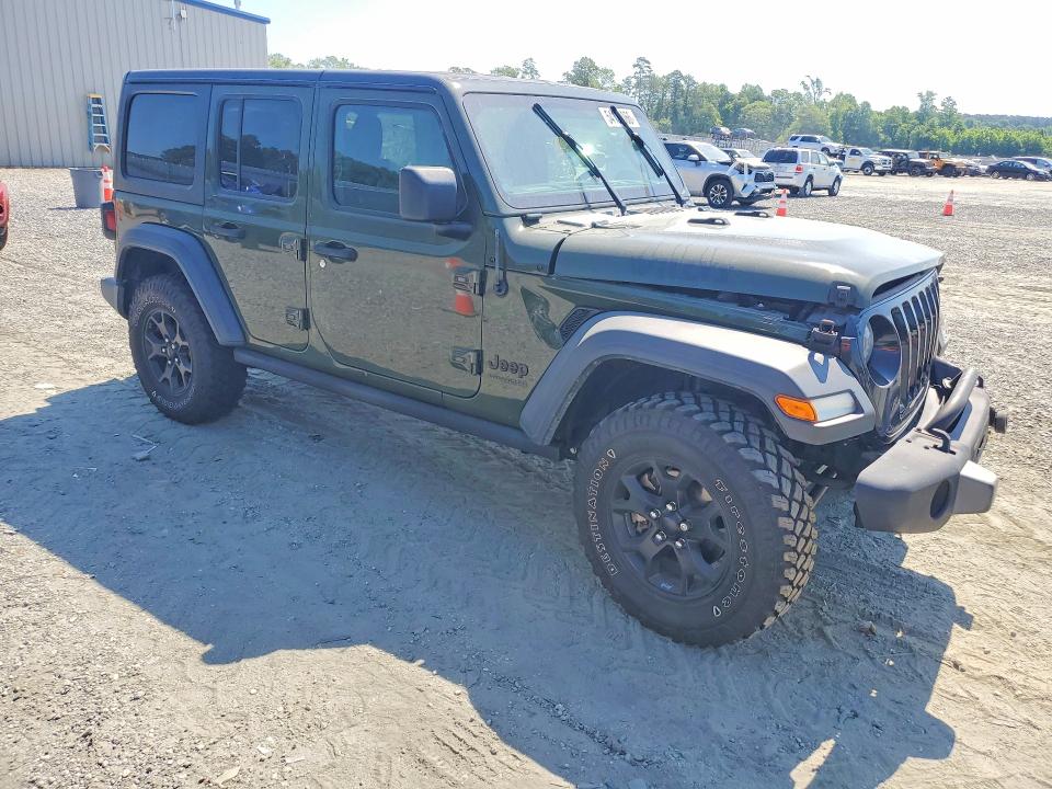 Продажа на аукционе авто 2021 Jeep Wrangler Unlimited, vin: 1C4HJXDGXMW593630, номер лота: 54139066