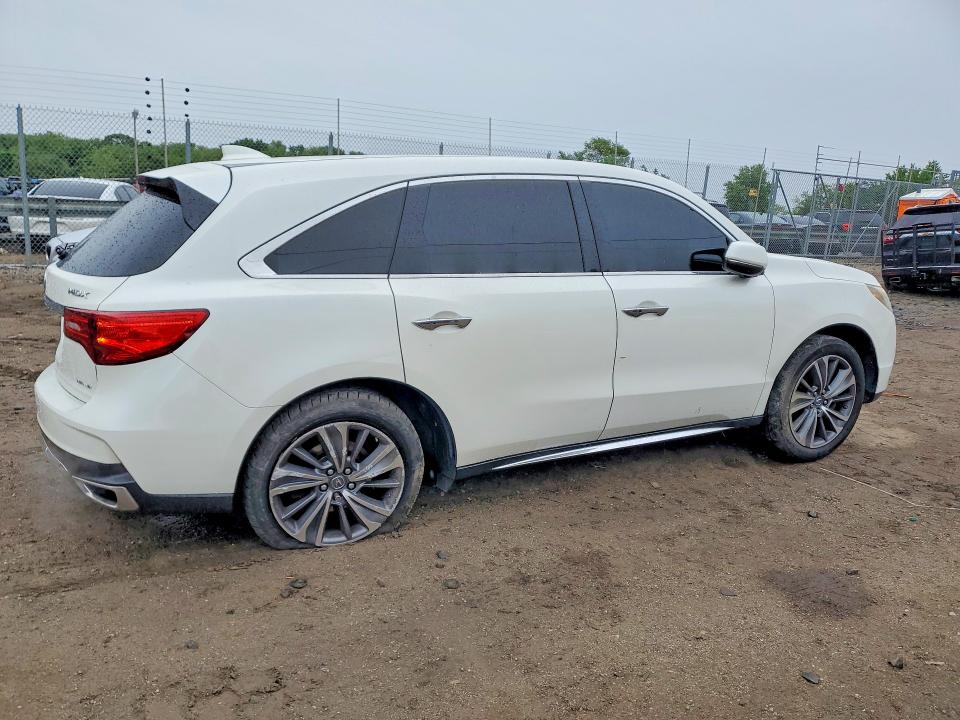 52918936 :رقم المزاد ، 5FRYD4H56HB015550 vin ، 2017 Acura Mdx مزاد بيع