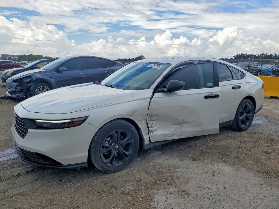 Auction sale of the 2025 Honda Accord, vin: 1HGCY1F42SA050967, lot number: 54367176