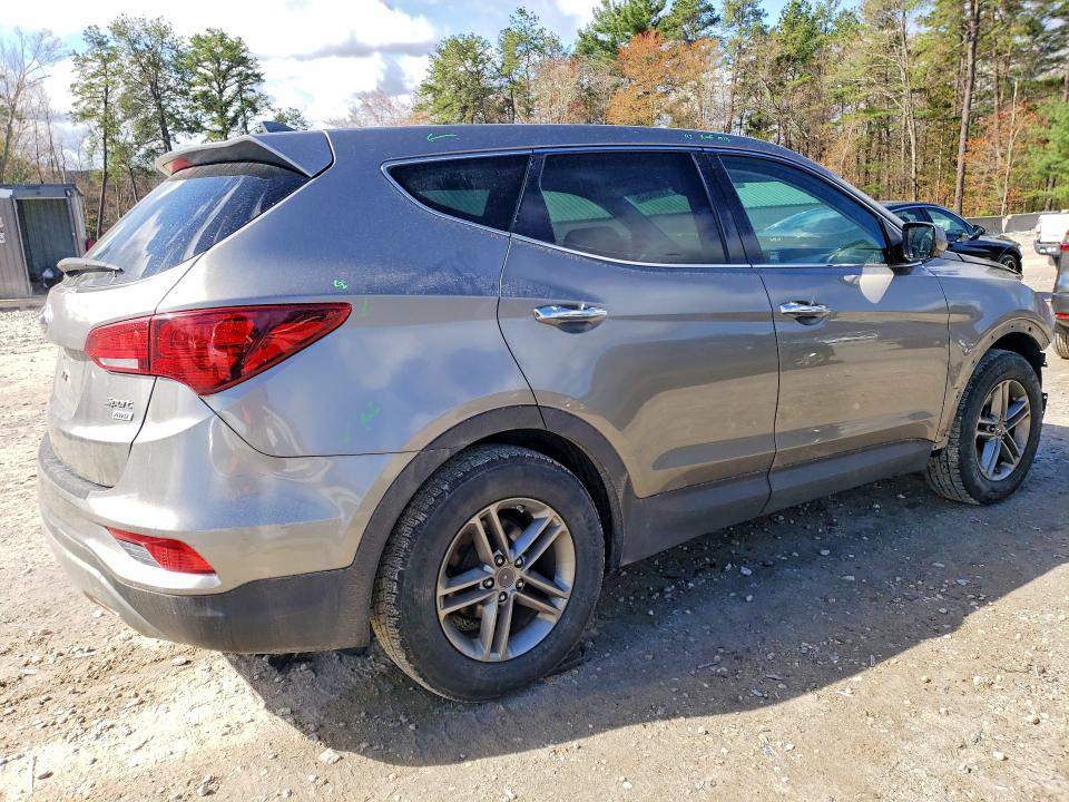 2017 Hyundai Santa Fe მანქანა იყიდება აუქციონზე, vin: 5XYZTDLB1HG384489, აუქციონის ნომერი: 52006036