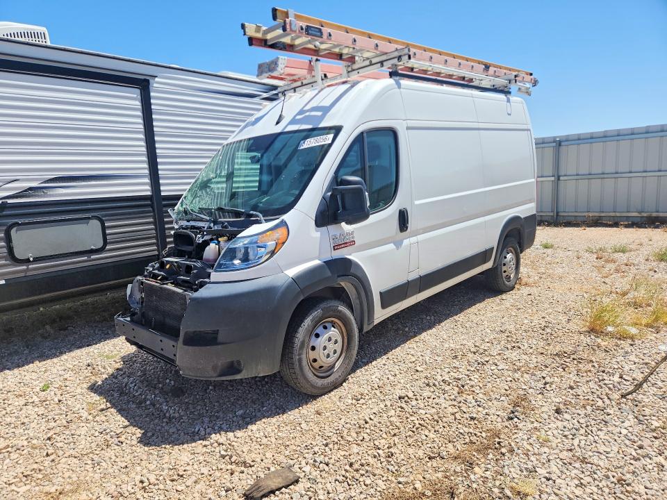 51578056 :رقم المزاد ، 3C6LRVCG8NE110406 vin ، 2022 Ram Promaster 2500 مزاد بيع