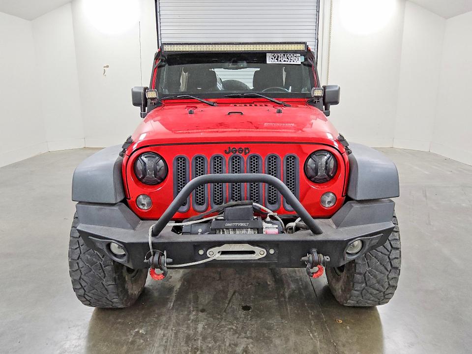 2014 Jeep Wrangler Unlimited მანქანა იყიდება აუქციონზე, vin: 1C4HJWFG8EL118357, აუქციონის ნომერი: 52704396