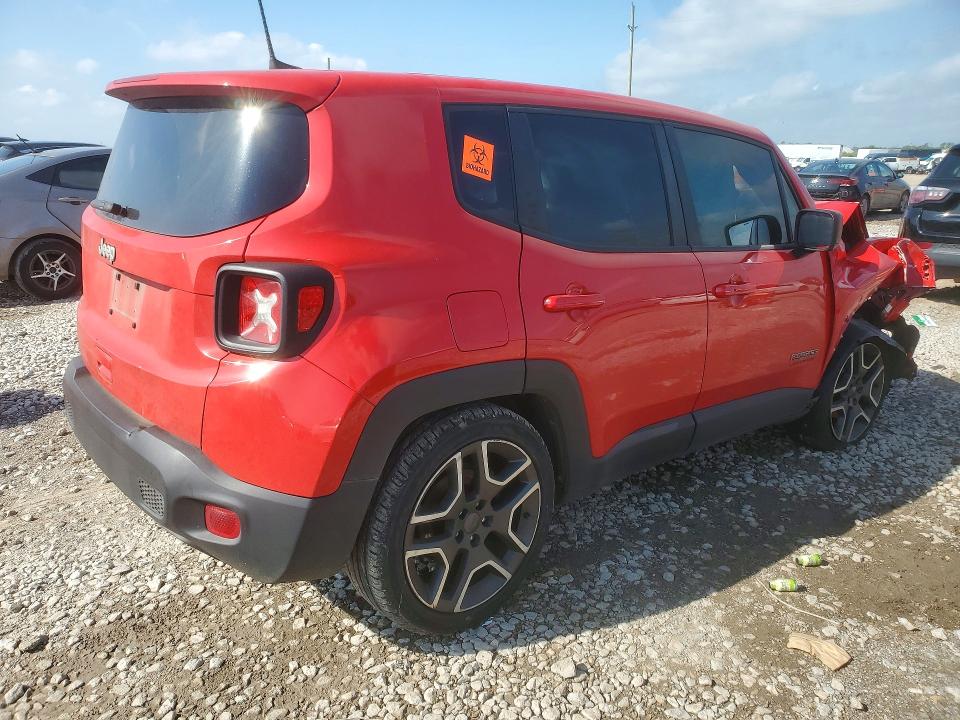 55458816 :رقم المزاد ، ZACNJCABXMPM18678 vin ، 2021 Jeep Renegade مزاد بيع