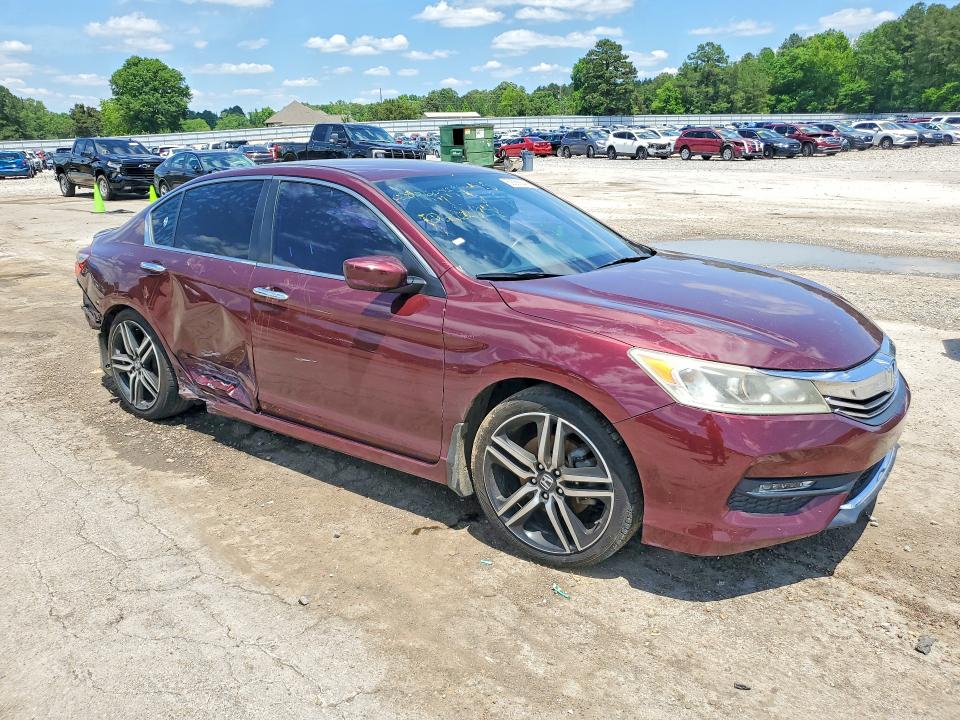 52365646 :رقم المزاد ، 1HGCR2F53HA226414 vin ، 2017 Honda Accord مزاد بيع