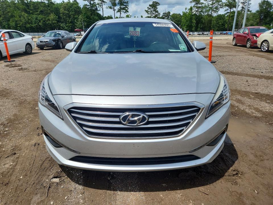 2015 Hyundai Sonata მანქანა იყიდება აუქციონზე, vin: 5NPE24AF2FH225283, აუქციონის ნომერი: 54990966