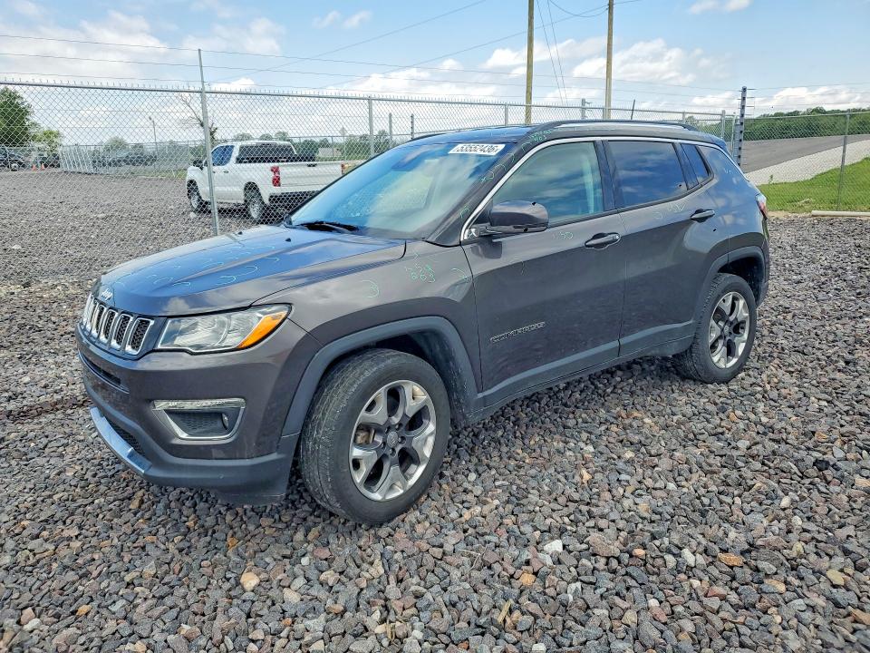 2018 Jeep Compass მანქანა იყიდება აუქციონზე, vin: 3C4NJDCB6JT190480, აუქციონის ნომერი: 53552436