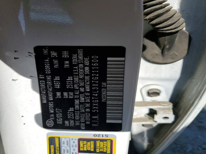 2018 Kia Optima მანქანა იყიდება აუქციონზე, vin: 5XXGT4L3XJG211600, აუქციონის ნომერი: 52432006