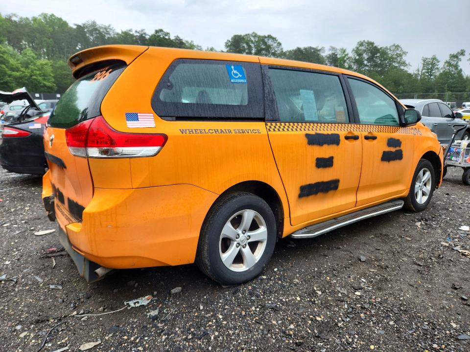 Продаж на аукціоні авто 2014 Toyota Sienna, vin: 5TDZK3DC7ES461904, номер лоту: 54325736