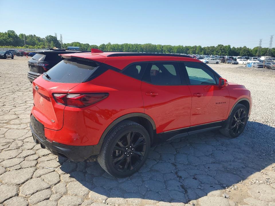 52563766 :رقم المزاد ، 3GNKBERS0LS575885 vin ، 2020 Chevrolet Blazer مزاد بيع