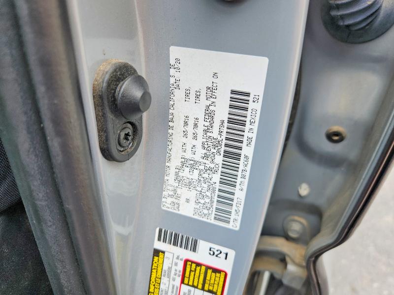 55041586 :رقم المزاد ، 3TMCZ5AN0MM380874 vin ، 2021 Toyota Tacoma مزاد بيع