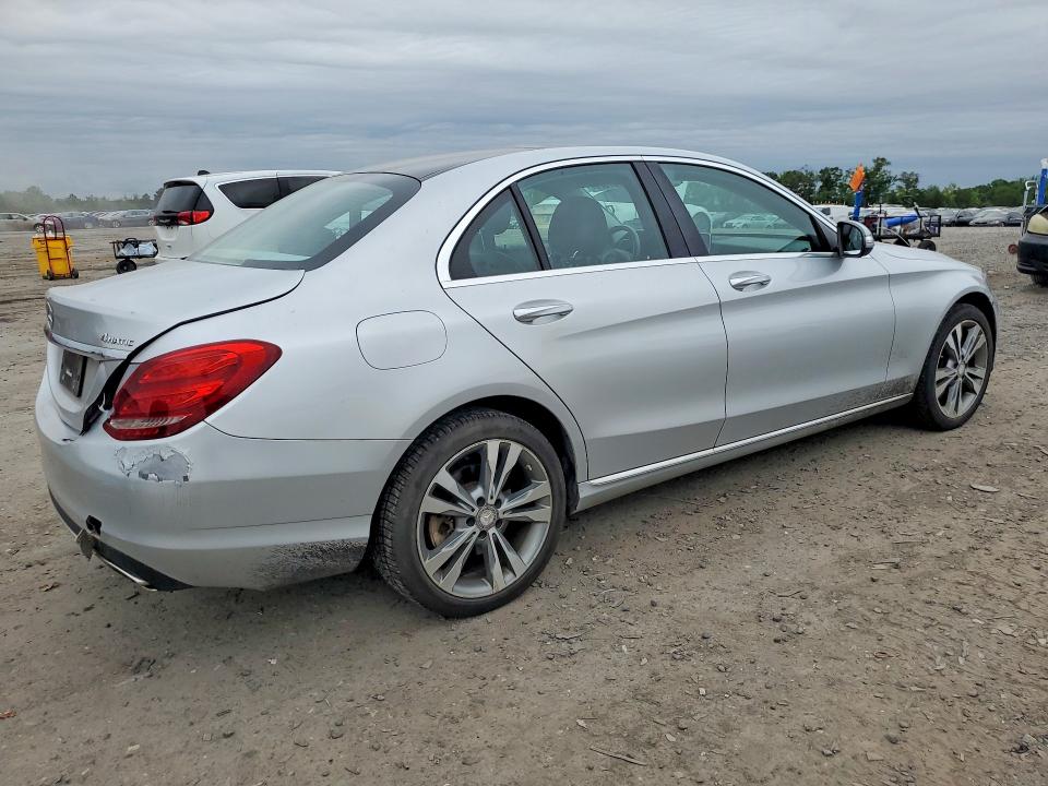 54307866 :رقم المزاد ، 55SWF4KB1FU065141 vin ، 2015 Mercedes-benz C مزاد بيع