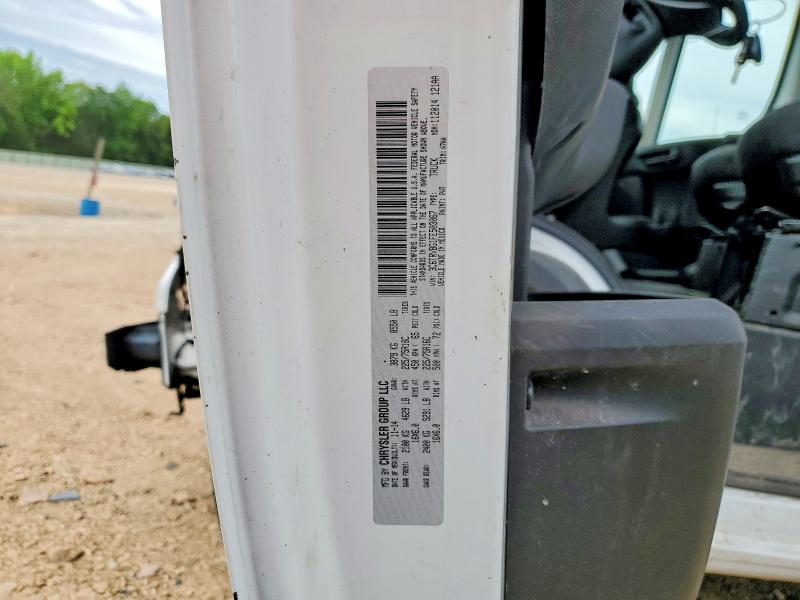 50926866 :رقم المزاد ، 3C6TRVBG1FE503067 vin ، 2015 Ram Promaster 1500 مزاد بيع