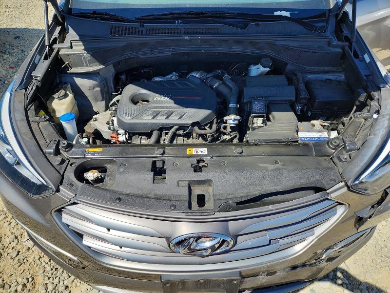 53662296 :رقم المزاد ، 5XYZW4LA2HG407888 vin ، 2017 Hyundai Santa Fe Sport مزاد بيع