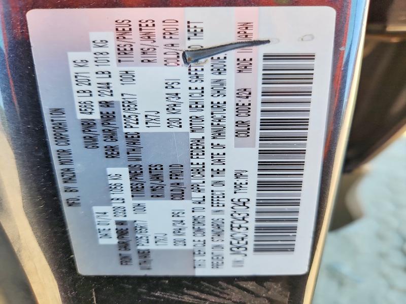 52745586 :رقم المزاد ، JM3KE4CY3F0431046 vin ، 2015 Mazda Cx-5 مزاد بيع