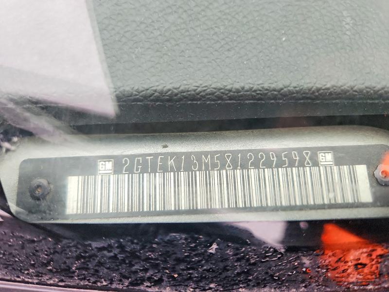 Aukcja sprzedaży 2008 Gmc Sierra, vin: 2GTEK13M581229598, numer aukcji: 53163986