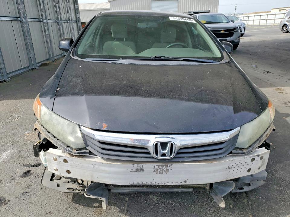 54349666 :رقم المزاد ، 19XFB2F56CE103647 vin ، 2012 Honda Civic مزاد بيع