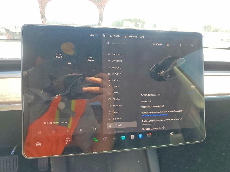 2023 Tesla Model 3 მანქანა იყიდება აუქციონზე, vin: 5YJ3E1EA7PF590263, აუქციონის ნომერი: 52899146