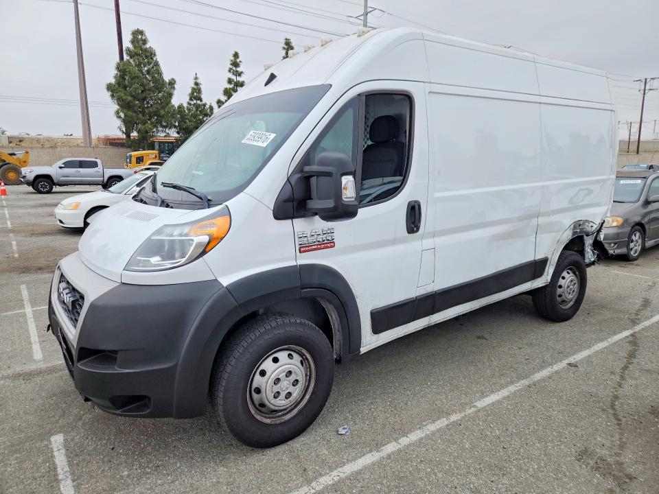 53939916 :رقم المزاد ، 3C6LRVCG8NE111216 vin ، 2022 Ram Promaster 2500 مزاد بيع